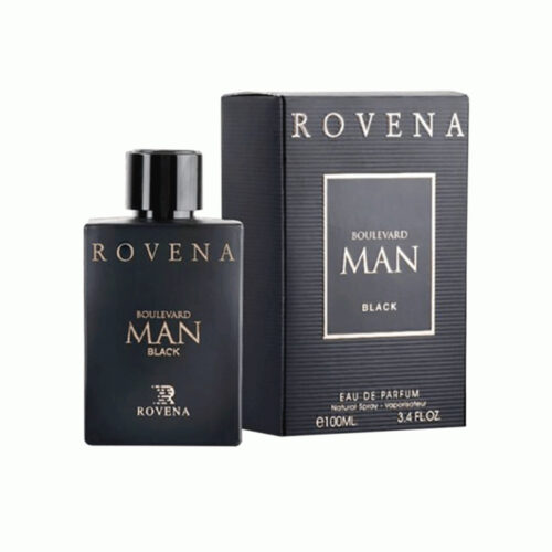 عطر و ادکلن روونا بولوارد من بلک مردانه ROVENA boulevard man BLACK