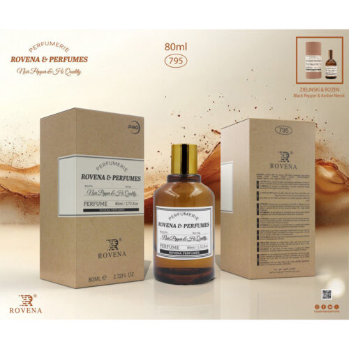 عطر و ادکلن زلنسکی اند روزن بلک پپر اند امبر، نرولی روونا Zielinski Rozen Black Pepper Amber Neroli Rovena