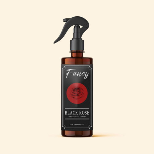 خوشبو کننده هوا با رایحه رز سیاه fancy black rose air freshener